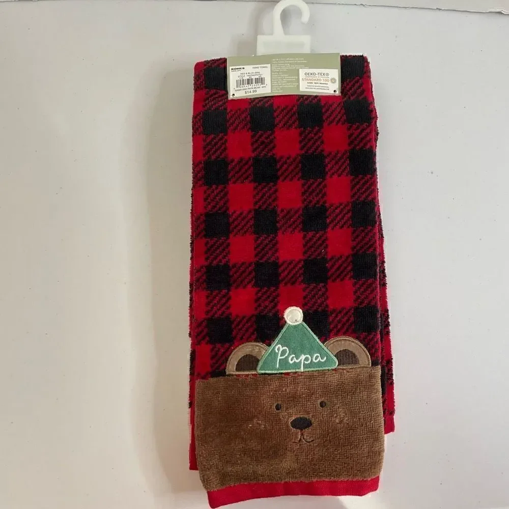 New! Set of 2| Hand towel| St. Nicholas Square
